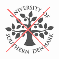 SDU's segl må ikke benyttes. 
