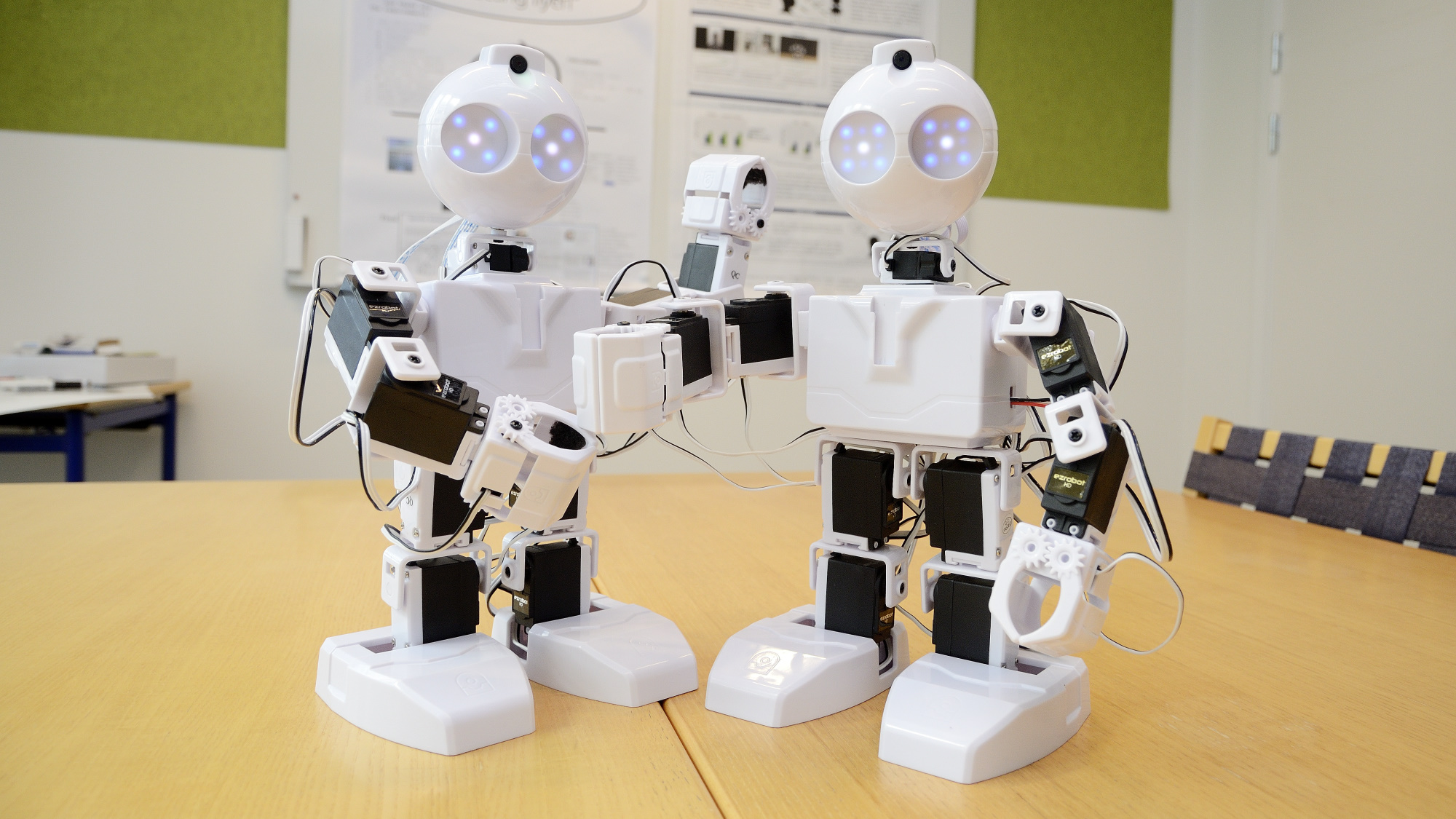 EZ robots are commonly used as a teaching platform on robotics.