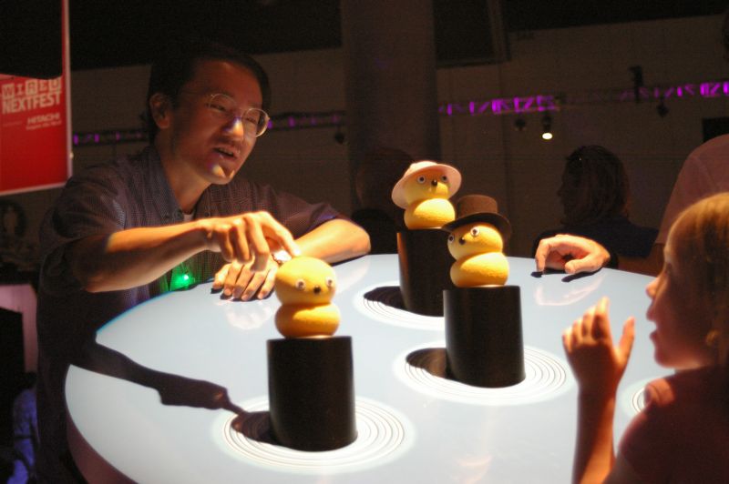 Hideki Kozima, the inventor of the Keepon robots