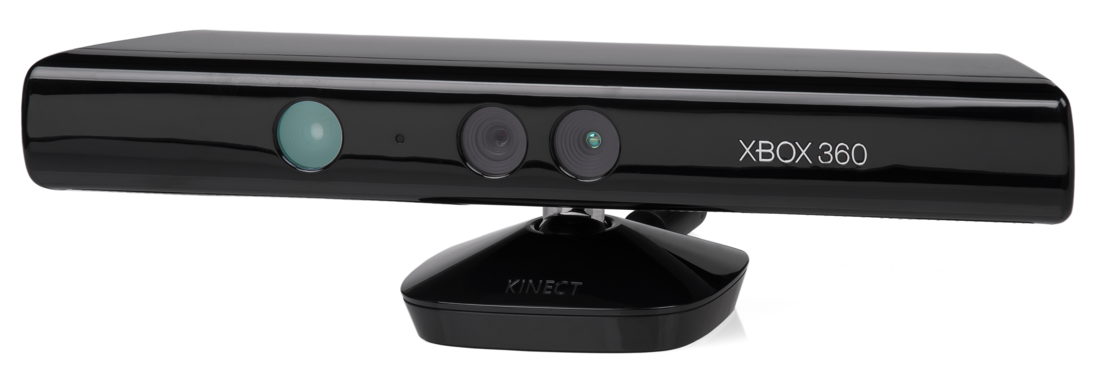 The Microsoft Kinect peripheral for the Xbox 360. The Kinect Motion Controller for Xbox 360
