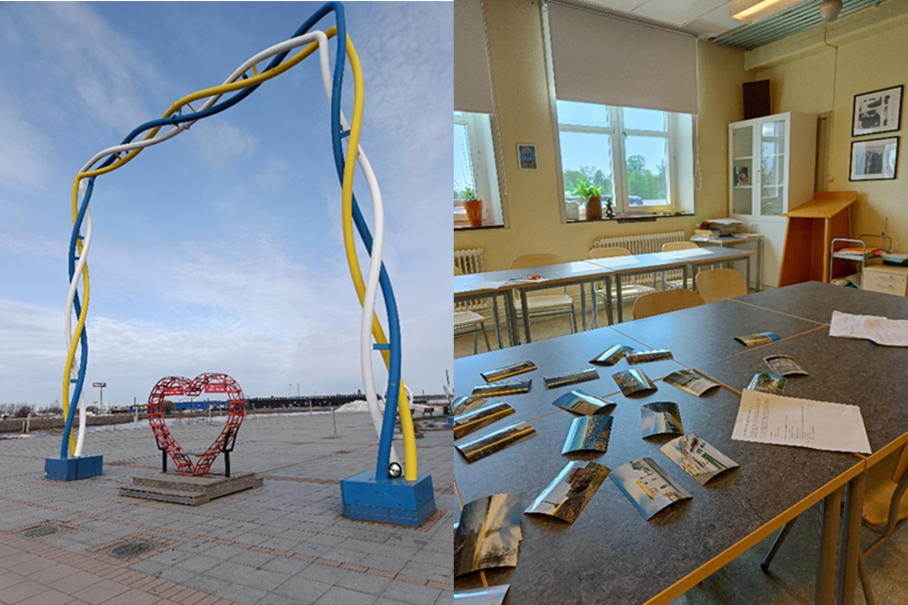 the border walks and StoryMap workshops at the FI-SE border