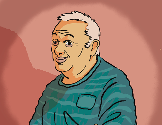 Tegnet billede af Benny