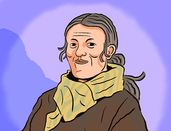 Tegnet billede af Britta