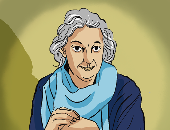 Tegnet billede af Heidi