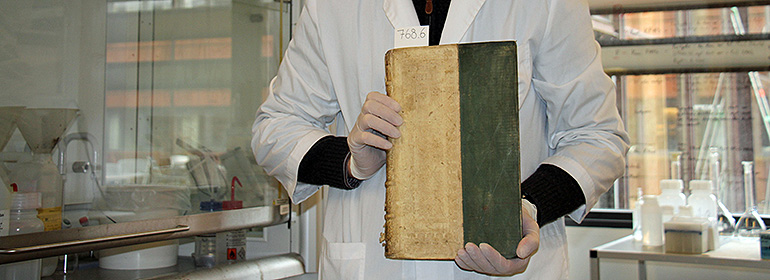 A book with a cover containing toxic metaloids