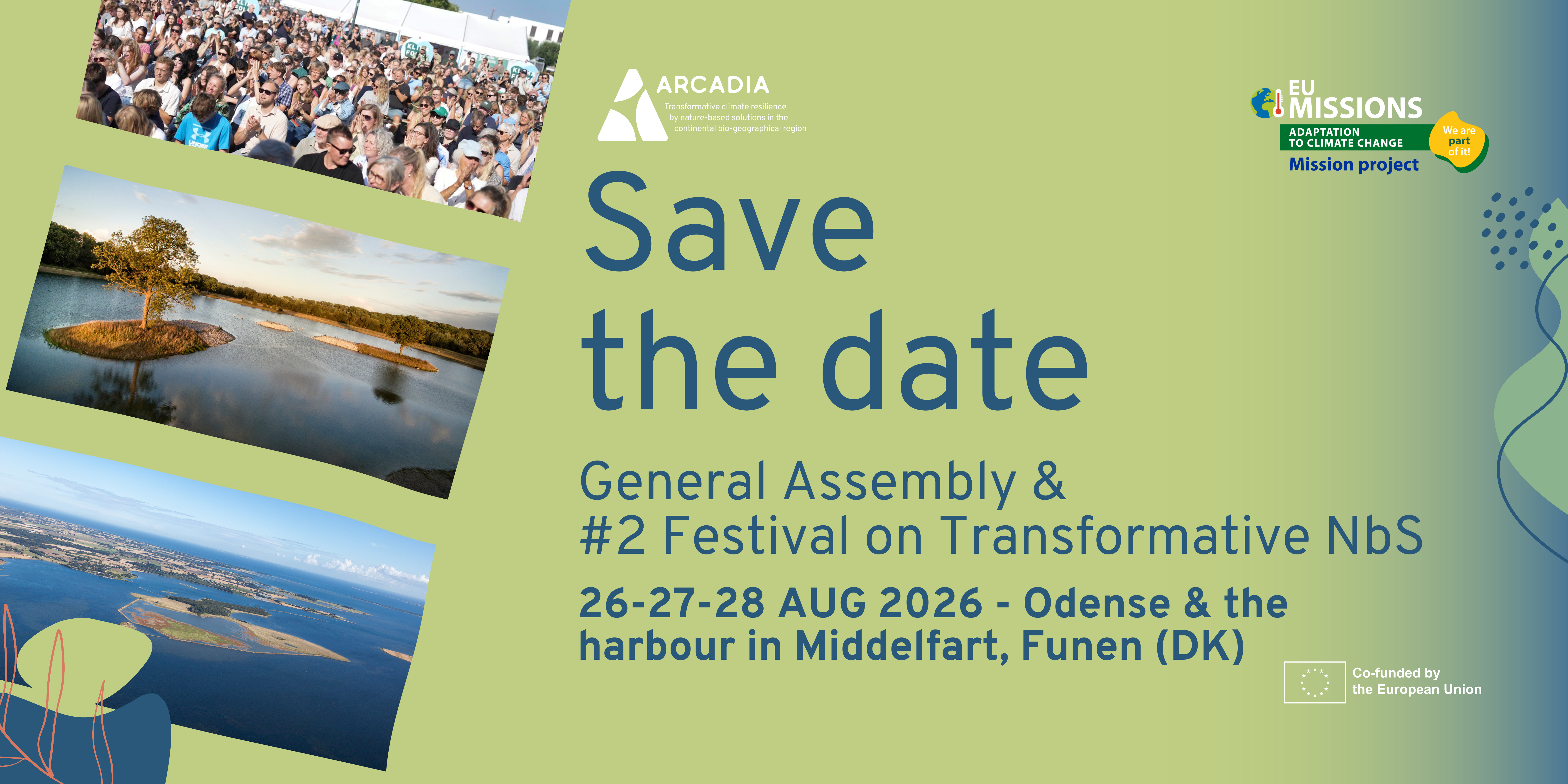 Save the date ARCADIA general assembly in Odense