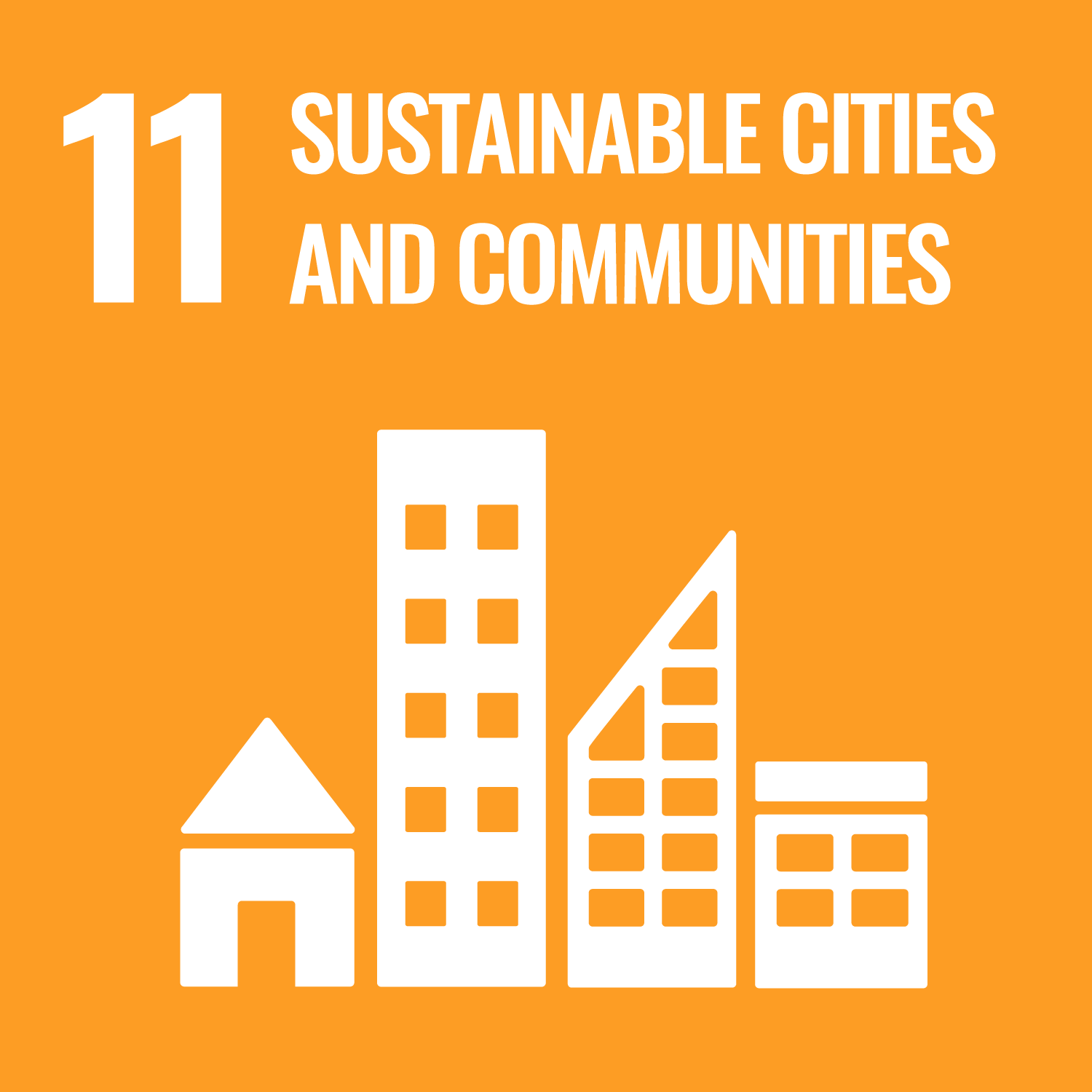 SDG icon # 11: sustainable cities and communities