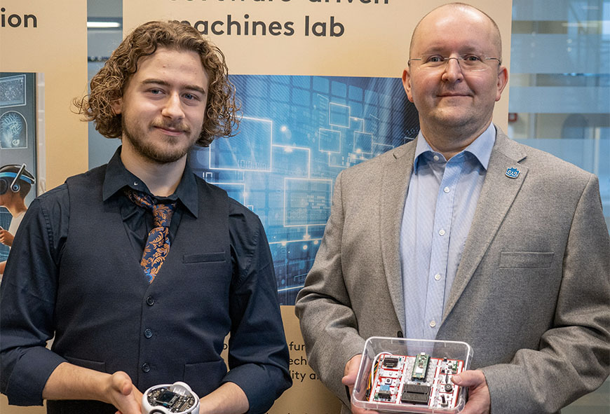 Krzysztof Sierszecki and from Software-driven machines lab