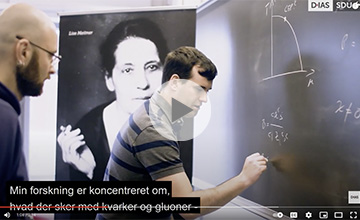 Benjamin Jäger's research on quarks and the early universe.