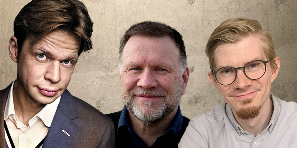 Niels Bjerre-Poulsen, André Ken Jakobsson og Clement Kjersgaard