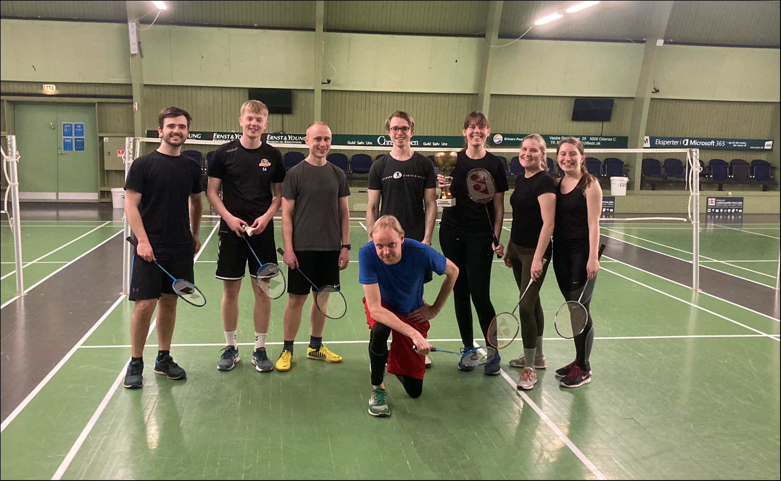Groentved group badminton social event 2023