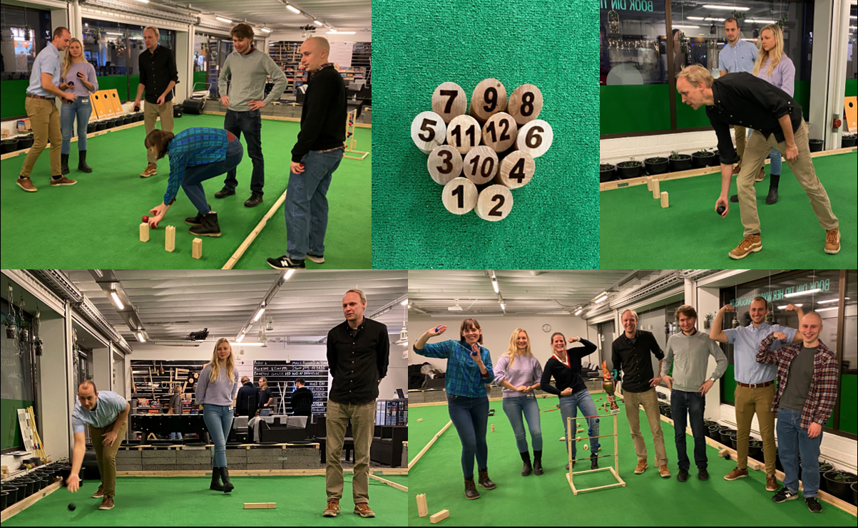 Game day at Fransons cafe December 2021