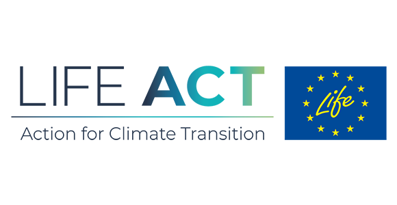 LIFE ACT logo i farver