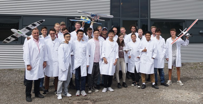 Group of Composite Lab Students 