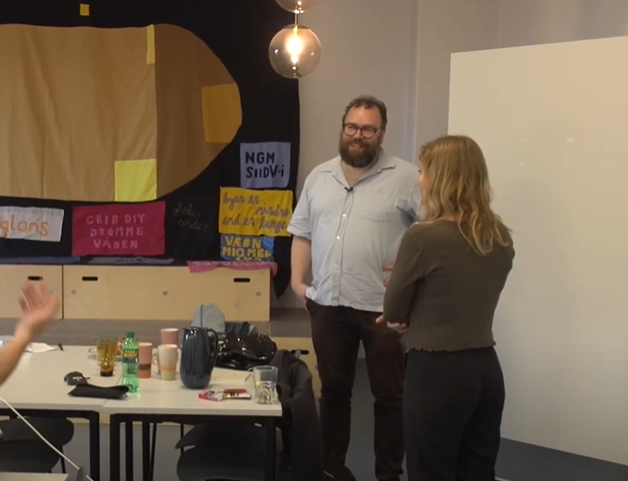 Tue Andersen Nexø in conversation