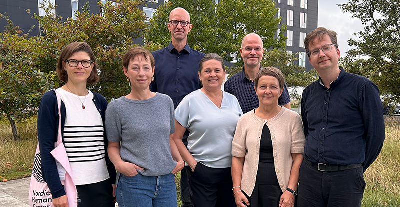 Gruppen af forskere i projekt ULIG 2027 med centerleder bagerst