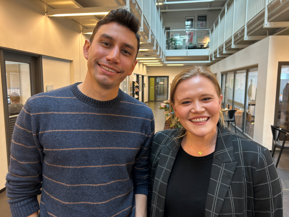 Jerimiah og Rachel, studerende ved Princeton University.