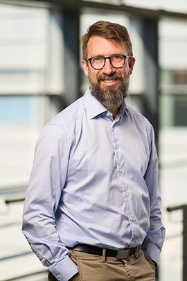 Portræt af gæsteforsker Magnus Nilsson.