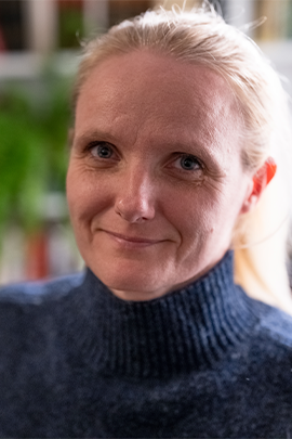 Portrait of fellow Heidi Vad Jønsson.