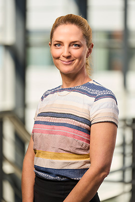 Portrait of fellow Karen Vallgaarda.