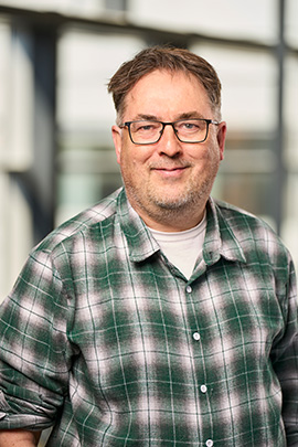 Portræt af fellow Klaus Petersen.