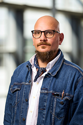 Portræt af fellow Nicklas Freisleben Lund.