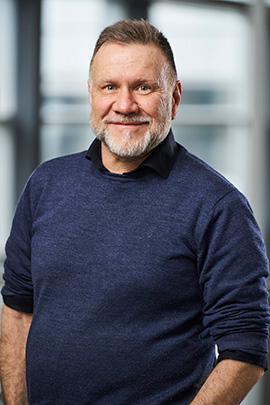 Portræt af fellow Niels Bjerre-Poulsen.