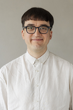 Portræt af gæsteforsker Edin Lind Ikanovic.