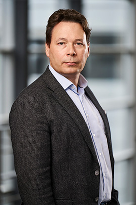 Portræt af Rasmus Glenthøj, Nordic Humanities Center