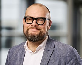 Portrait of Jon Reinhardt Larsen, Nordic Humanities Center