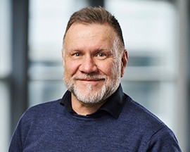 Portrait of Niels Bjerre-Poulsen, Nordic Humanities Center