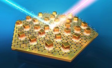 Illustration rendering light waves