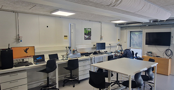 Soft robotics testlab