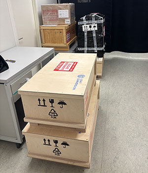 Crates with HARPIA system