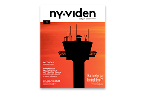 Forsiden af Ny Viden maj 2018