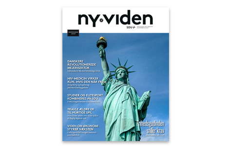 Forsiden for magasinet Ny Viden september 2019