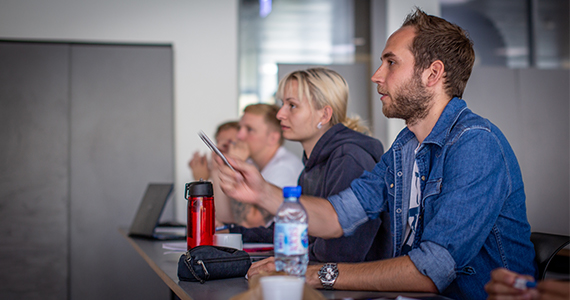 Internationale studerende deltager i Sommerskole på SDU.