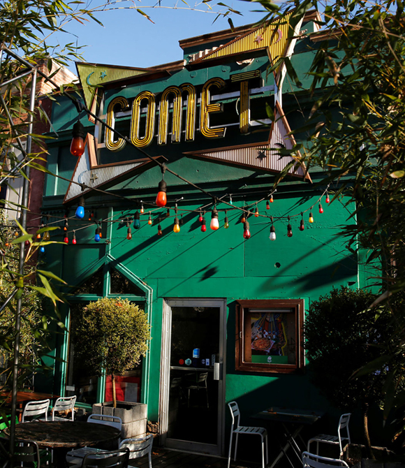 Billede af pizzarestauranten Comet Ping Pong, som ligger i den amerikanske hovedstad Washington D.C.