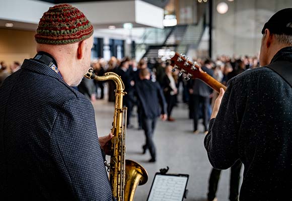 Musik til åbning af Nyt SUND