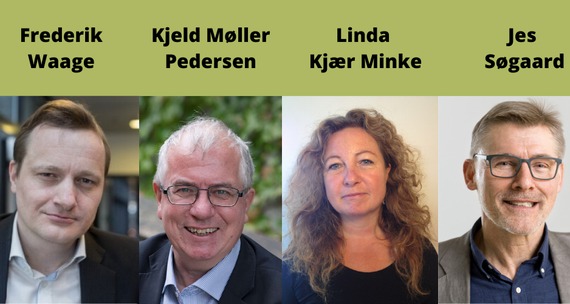 Frederik Waage, Kjeld Møller Pedersen, Linda Kjær Minke, Jes Søgaard