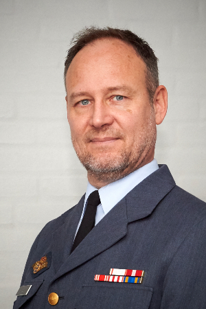 Jacob Barfoed, oberst og chef for JMTO. Foto: Flyvevåbnets fototjeneste