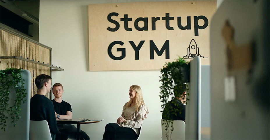 Studerende i Startup GYM