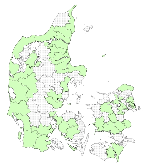 52 deltagende kommuner i projektet Fremtidens Idrætsfaciliteter