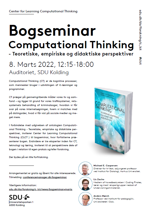 Invitation seminar Computational Thinking 8. marts 2022