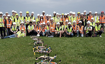Gruppefoto Drone sommerskole 2025