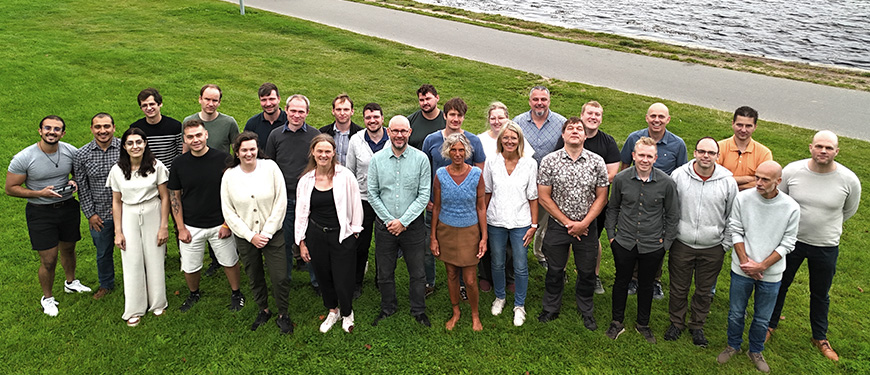 Gruppebillede SDU Dronecenter