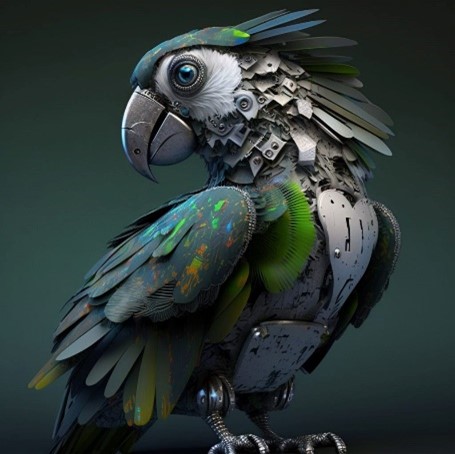 Billede af stokastisk papegøje