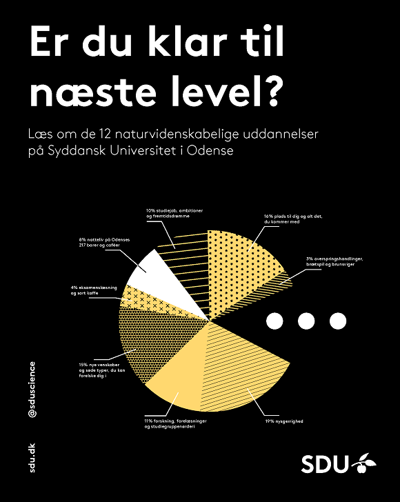 Naturvidenskabelige uddannelser på SDU 2020