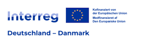 Interreg Germany-Denmark logo with an EU emblem