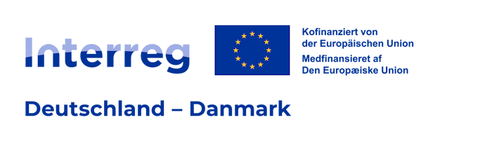Interreg Germany-Denmark logo with an EU emblem